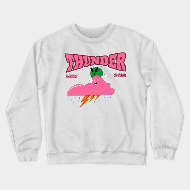 Thunder lien T-Shirt Crewneck Sweatshirt by 24-Buby